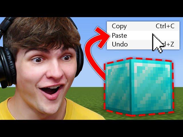 Minecraft, But You Can Copy And Paste...