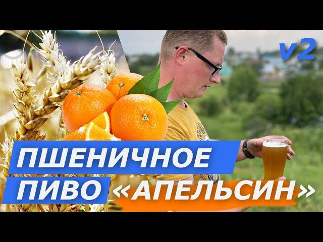 Пшеничное пиво №2 с апельсиновой коркой. Варим пшеничный эль на ПВК Эльбрус.