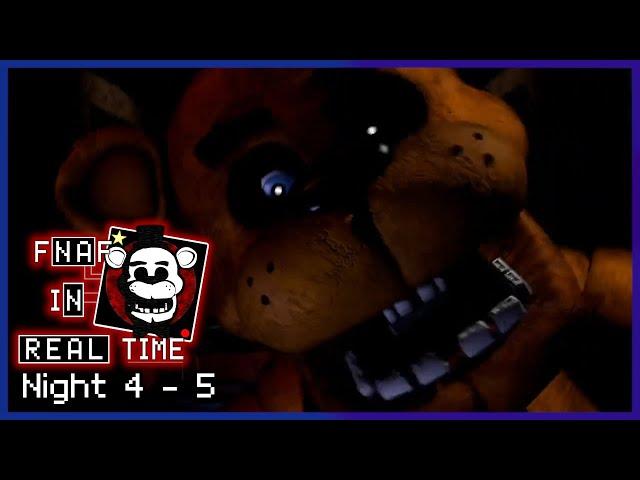 Five Nights at Freddy's: In Real Time | Night 4-5 | (Part 2)