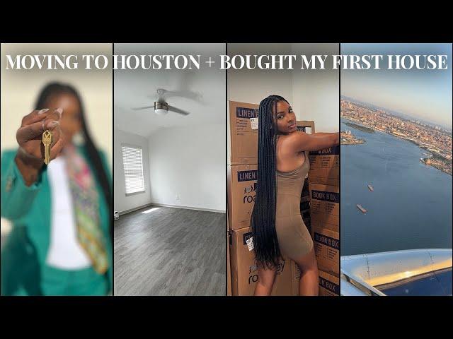 I MOVED TO HOUSTON + BOUGHT MY FIRST HOUSE | home buying advice, regrets, solo move, | KENSTHETIC