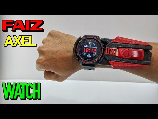 DIY 3D Print : Faiz Axel Watch