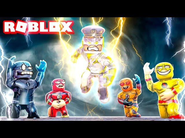 Becoming the *NEW* JUSTICE LEAGUE GODSPEED FLASH in ROBLOX