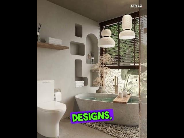 Modern Bathroom Trends | HOME STYLE | STYLZ #stylz #architecture #modernstyle #interiordesign