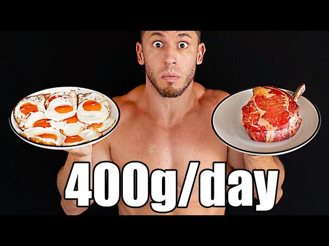 I Ate 400g Protein/Day for 1 Month. Here's What Happened