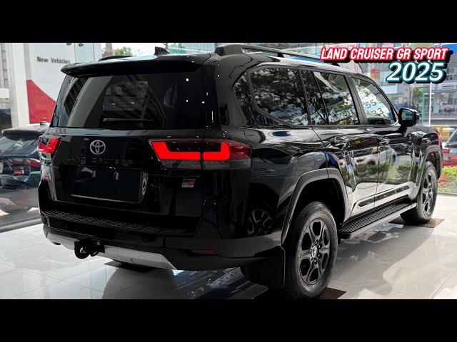 New Toyota Land Cruiser GR Sport ( 2025 ) - King Luxury Off Road SUV | Black