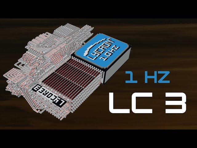 LyCore 3: A 1 Hz Redstone Computer