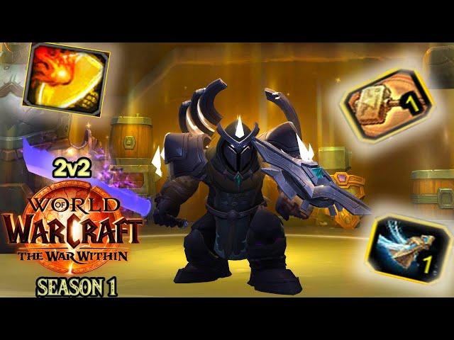 Holy Paladin PVP 2v2 ARENA SEASON 1 (WoW The War Within) [Patch 11.0.5] ️