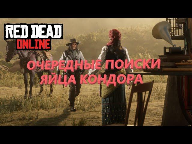 Очередные поиски яйца кондора в Red Dead Online