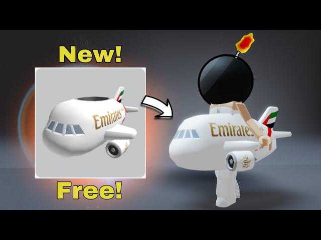 OMG! THIS FREE ROBLOX IS TOO GOOD! GET THIS FREE WAIST ACCESSORY NOW! Emirates Mini A380