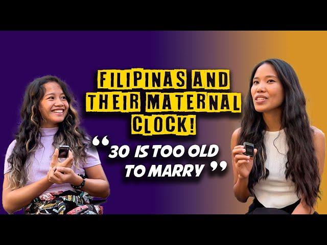 Filipino IDEAL AGE to get MARRIED and HAVE KIDS