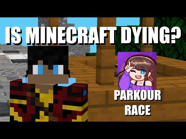 Is 1.8 Minecraft Dead? ft. Sotrix (Minecraft Parkour Race)