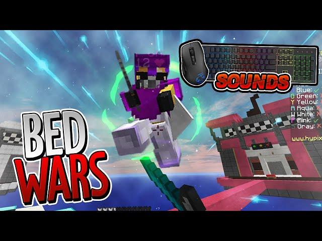 Moonwalking In BEDWARS With Keyboard & Mouse SOUNDS