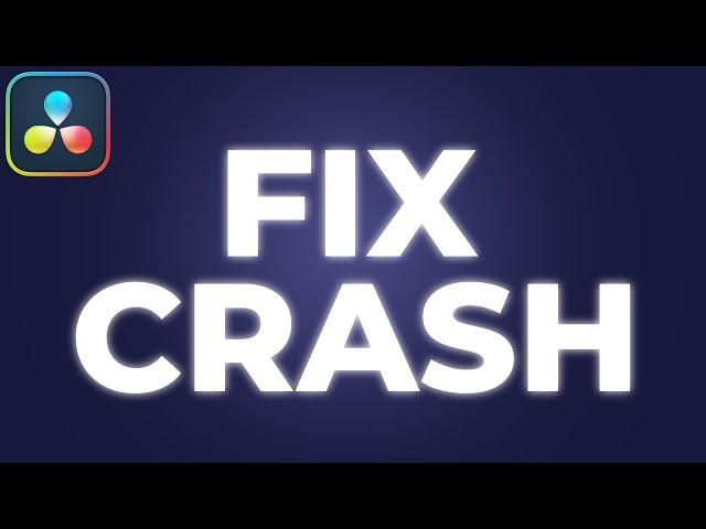 How To FIX RENDER CRASH in Davinci Resolve 19 (3 METHODS)