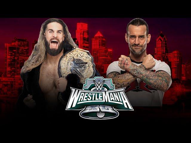 CM Punk vs Seth "Freakin" Rollins--Custom Wrestlemania 40 Promo