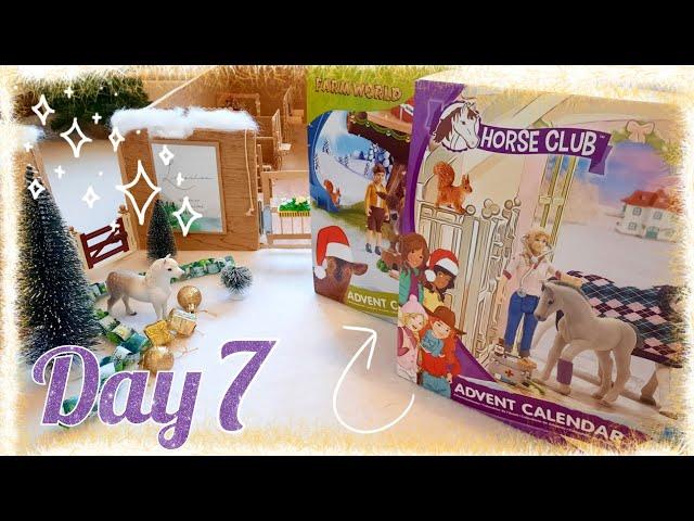 Schleich Farm & Horse Club Advent Calendar Unboxing || Day 7 || Schleich 2020 || Schleich Christmas