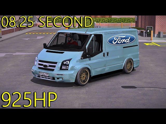 FORD TRANSIT 925HP || GEARBOX SETTING || CAR PARKING MULTIPLAYER