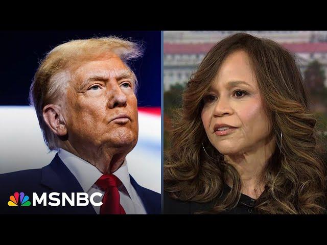 ‘They picked on the wrong people': Rosie Perez reacts to Puerto Rico comments at Trump rally