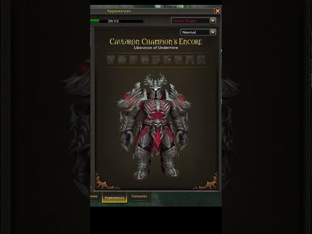 NEW SEASON 2 - The War Within Tier Set - Death Knight