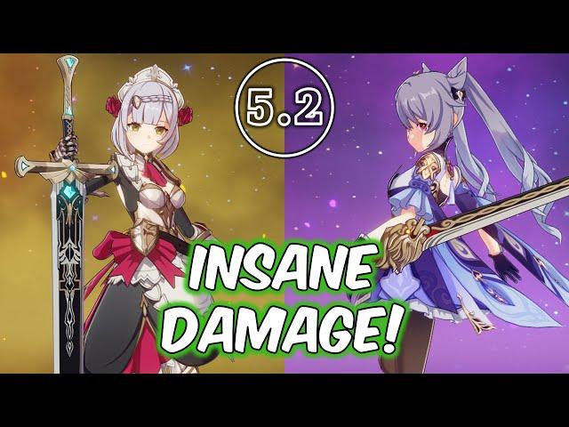 Noelle & Keqing | Spiral Abyss 5.2 Floor 12 | Full Star Clear