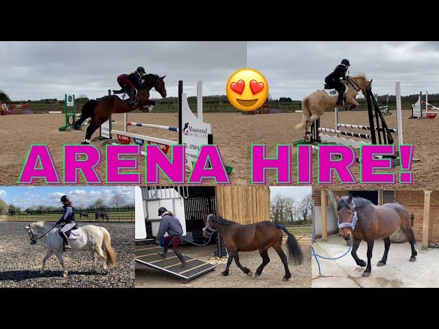 FIRST OUTING TO ARENA HIRE | I get on Luna after 3 months off!