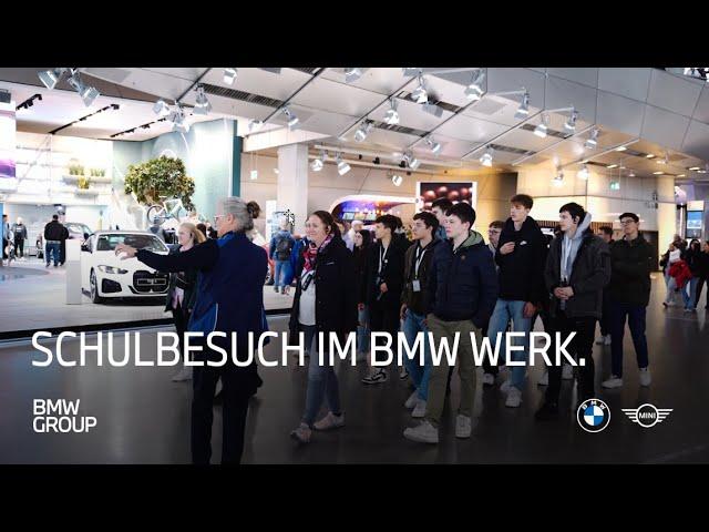 Schulbesuch im BMW Werk München I BMW Group Careers.