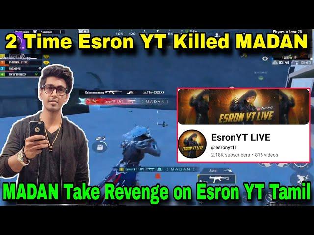 MADAN Take Revenge on Esron YT Tamil || PUBG MADAN || madan op || Esron YT || MADAN