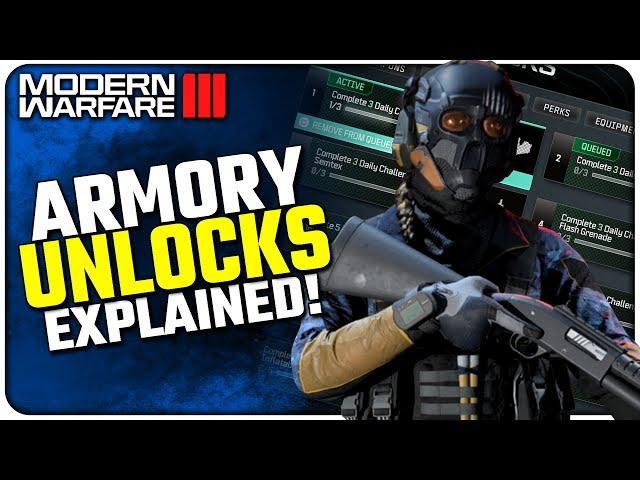 How Armory Unlocks Work in Modern Warfare III!