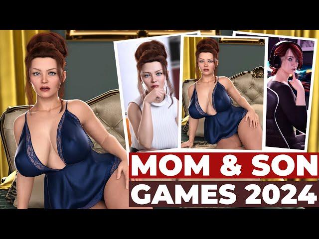 TOP 5 MOM AND SON ADULT GAMES OF 2024 || HIGH GRAPHICS ADULT GAMES FOR ANDROID & PC || PART 2