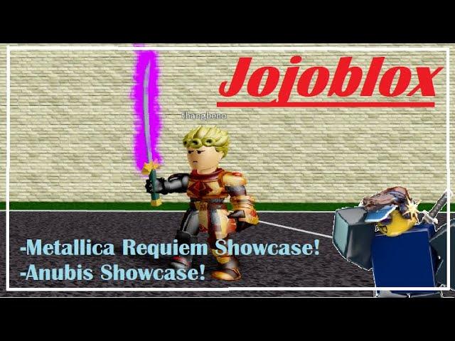 Jojoblox Update 10.0.1 | Metallica Requiem & Anubis Showcase! | Roblox Jojo Blox!