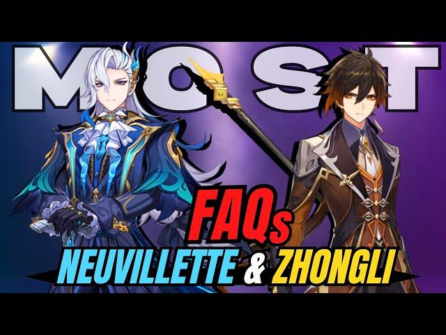 [Hindi] Neuvillette C1 or Zhongli? Answering the Top FAQs! Genshin Impact 5.2