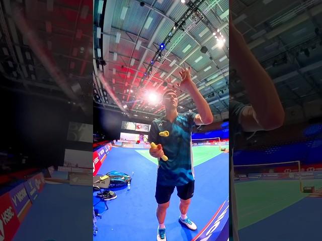 ‼️Viktor Axelsen’s Crazy Racquet Tension!  #axelsen #badmintonlovers #badminton #yonex