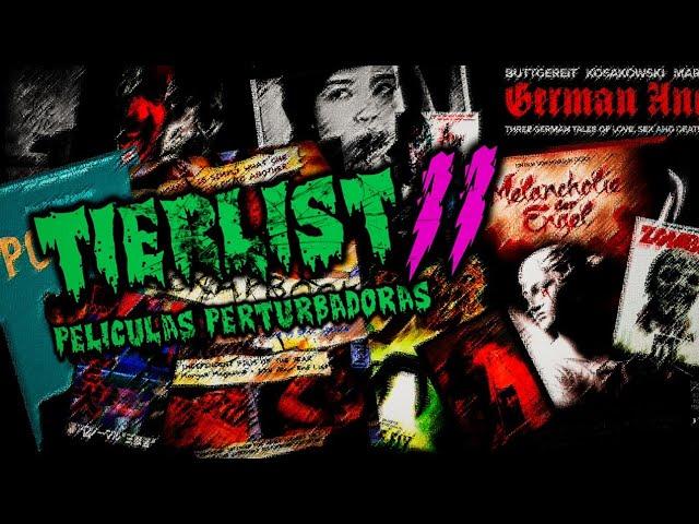 Cine Experimental Perturbador - Tierlist (Parte 2)