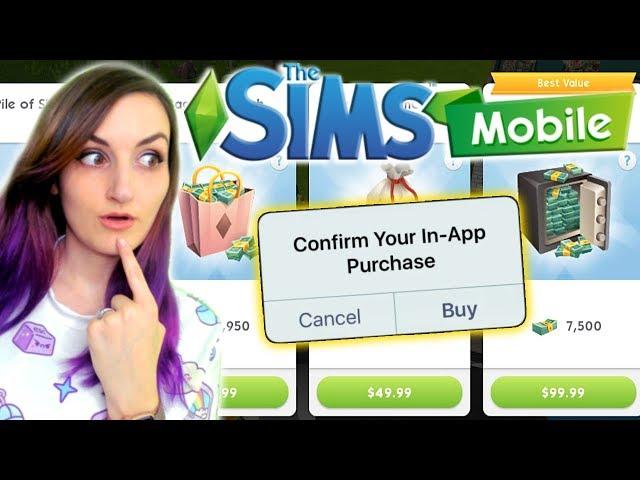 I Spent All My Money on The Sims MOBILE!!