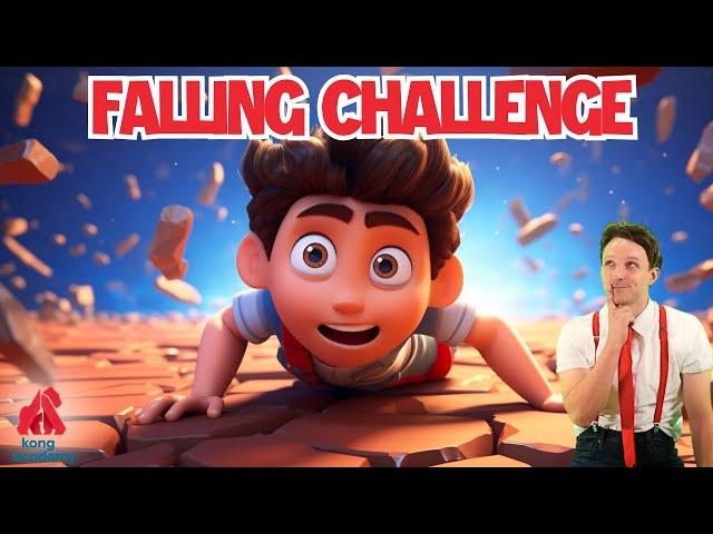 Falling Challenge | Indoor Workout for kids | Movement Activity | Brain Break