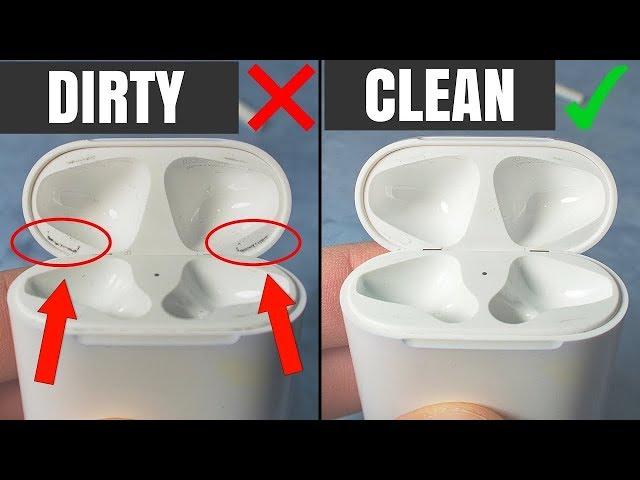 How to Clean Your Dirty Air Pods!