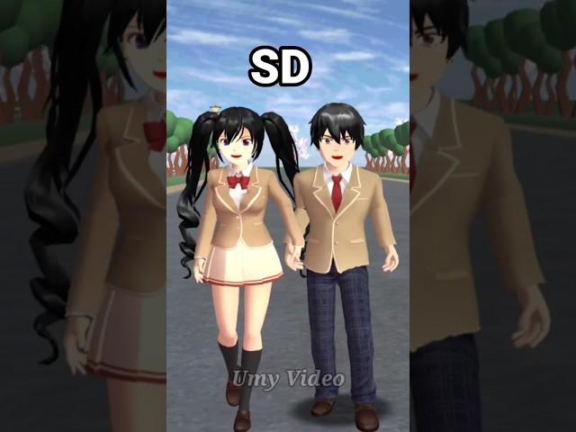 Menua bersama seragam SD SMP SMA baju baru sakura #sakuraschoolsimulator