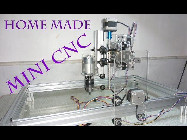 Making a Mini CNC - Part 5 ( Motor & Belt Installation )