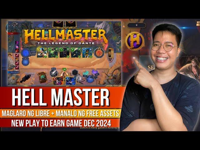 Hell Master - Bagong Free NFT Card Game Sa Android/PC | 10M $DANTE Airdrop Tokens sa Grinders!