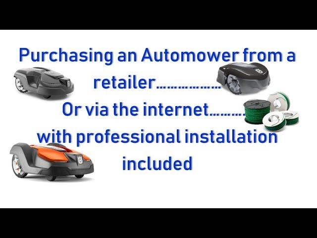 Automower Answers: Buying An Automower W/ Installation Included (Lowes, Amazon, Tractor Supply)