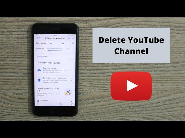 How to Delete Your YouTube Channel on iPhone (Quick & Simple)