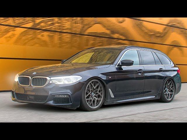 Первая в мире BMW 540i Touring на ПНЕВМЕ!