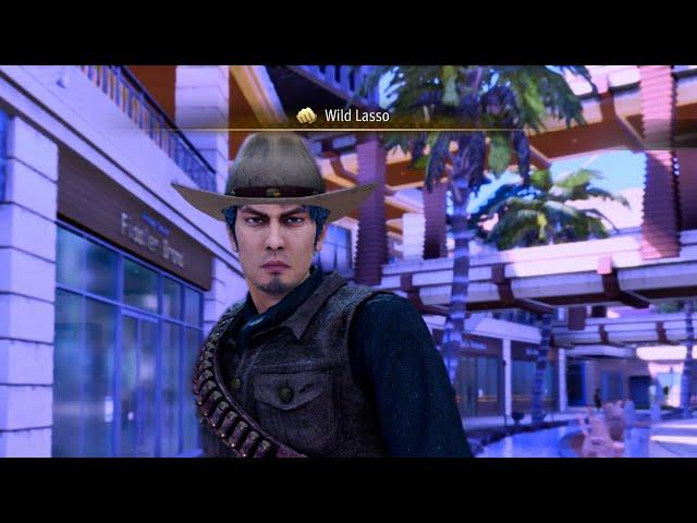 55 years old virgin Ameriboo cosplays as a cowboy (Like a Dragon: Infinite Wealth Demo)