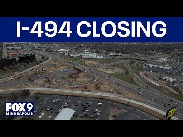 Major Twin Cities highway set to close this weekend
