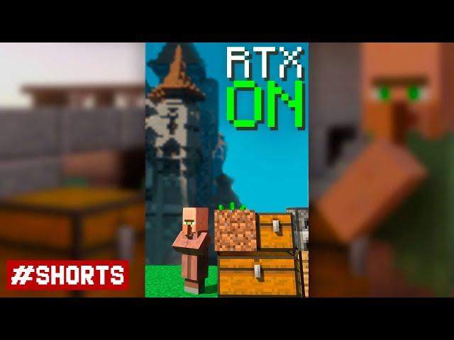 ЖИТЕЛИ ПЕРЕЕЗЖАЮТ В ЗАМОК МАЙНКРАФТ RTX? Компот #shorts