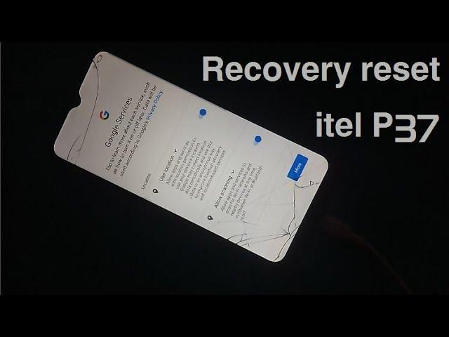 itel P37 hard reset , factory reset | itel p651w