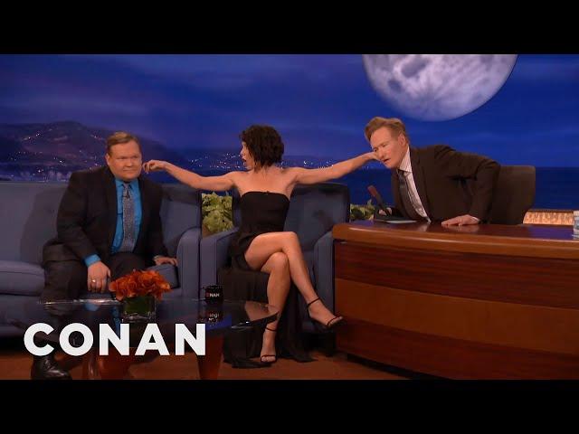 Evangeline Lilly's Ear Fetish | CONAN on TBS