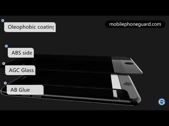 Soft Carbon Fiber 3D tempered glass