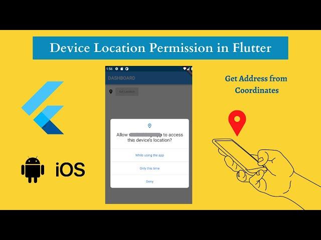 Location Permission Handler in Flutter | Fetch Device Location | Geolocator | CodeFixed