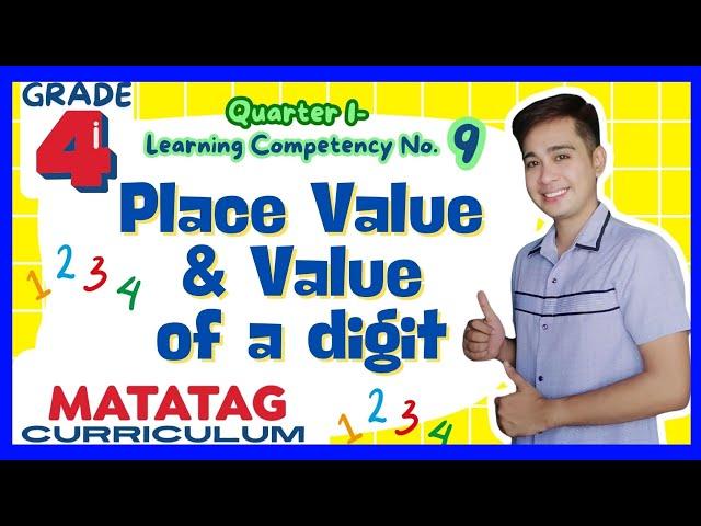 Place Value and Value of a Digit Grade 4: Q1- Lesson 9 MATATAG Curriculum