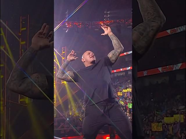 What a special moment for Randy Orton last night on #WWERaw 